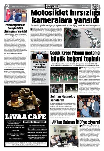 06.06.2018 tarihli sayı, 2. sayfa