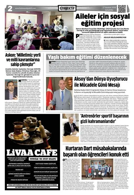 26.06.2018 tarihli sayı, 2. sayfa