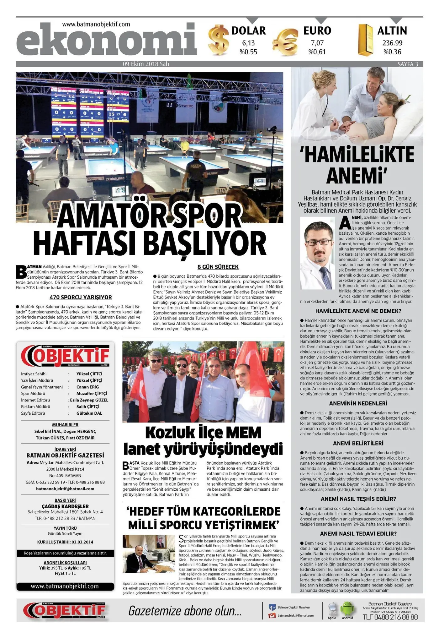 08.10.2018 tarihli sayı, 3. sayfa