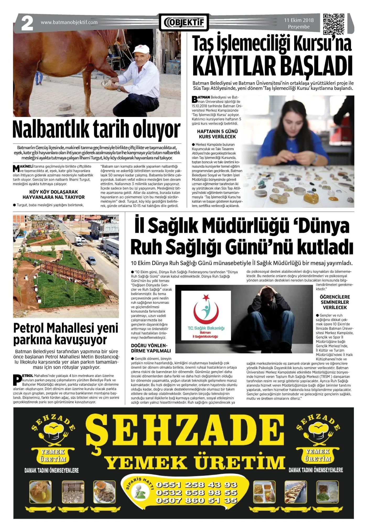 10.10.2018 tarihli sayı, 2. sayfa