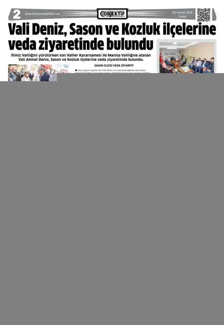 03.11.2018 tarihli sayı, 2. sayfa