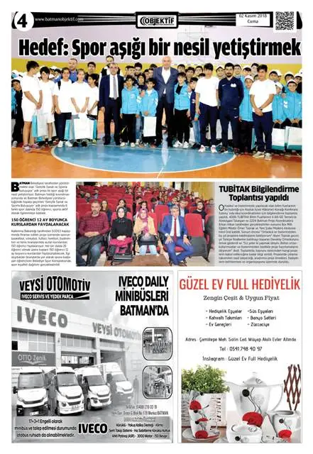 03.11.2018 tarihli sayı, 4. sayfa