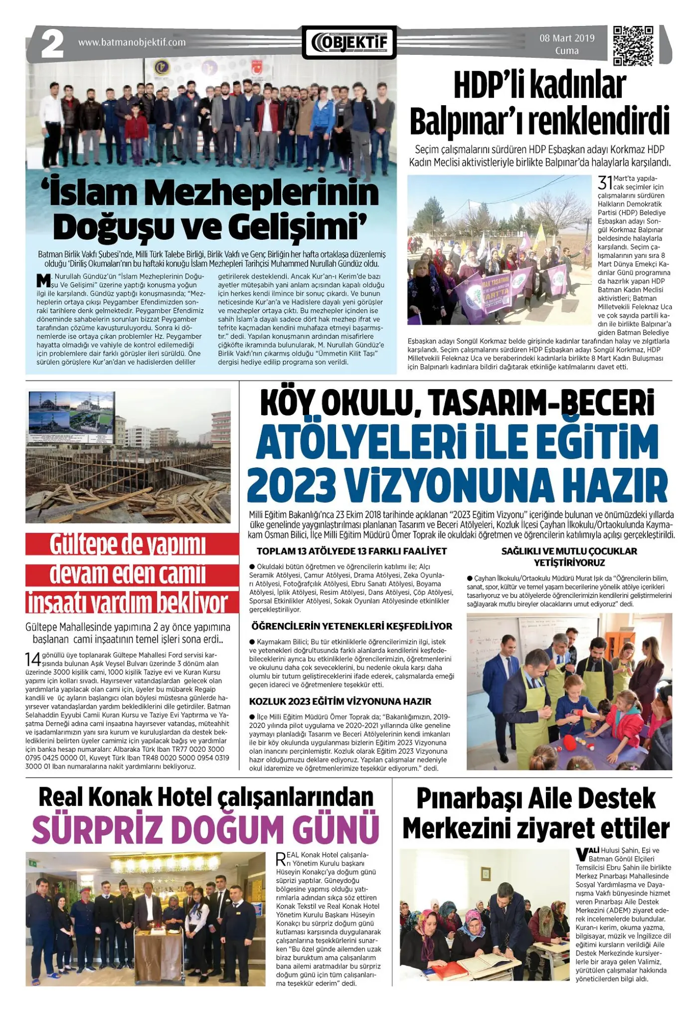 07.03.2019 tarihli sayı, 2. sayfa