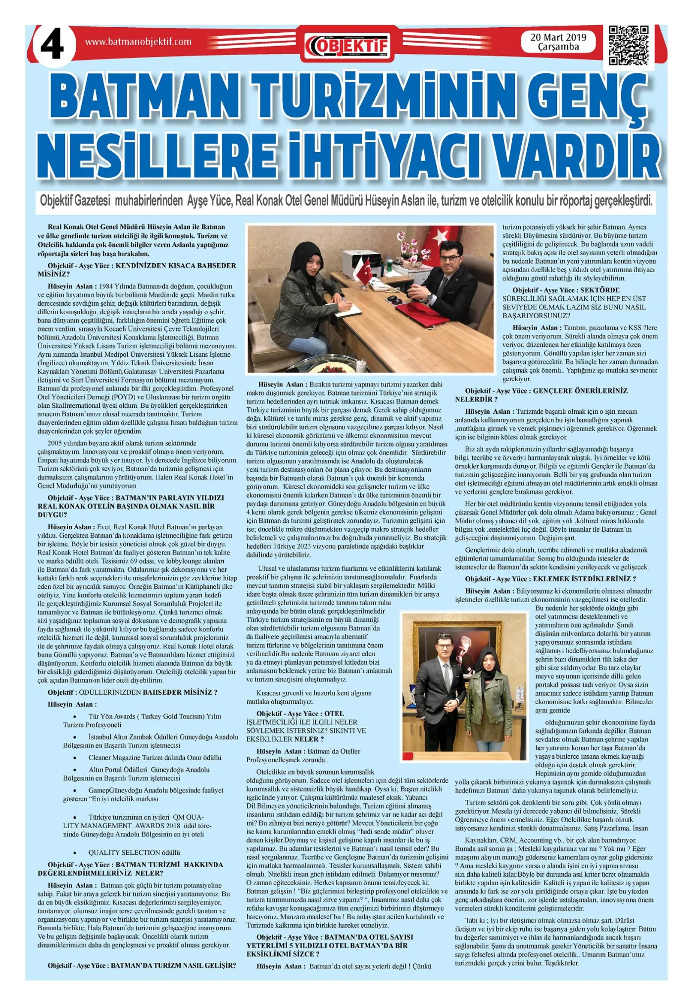 19.03.2019 tarihli sayı, 4. sayfa