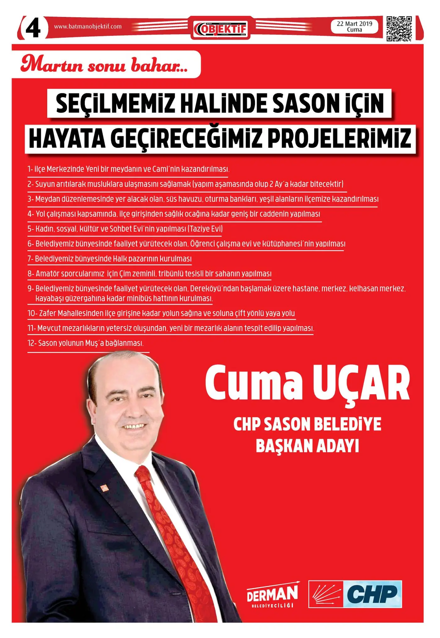 22.03.2019 tarihli sayı, 4. sayfa