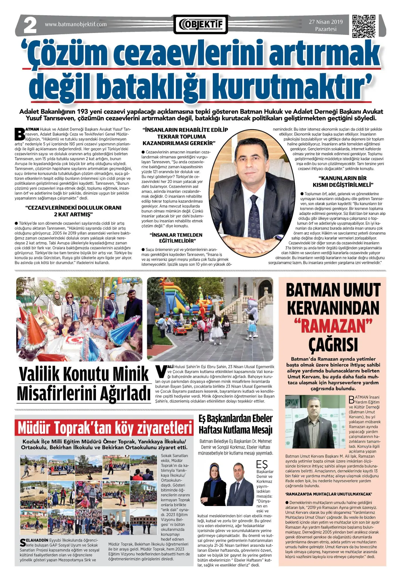 28.04.2019 tarihli sayı, 2. sayfa