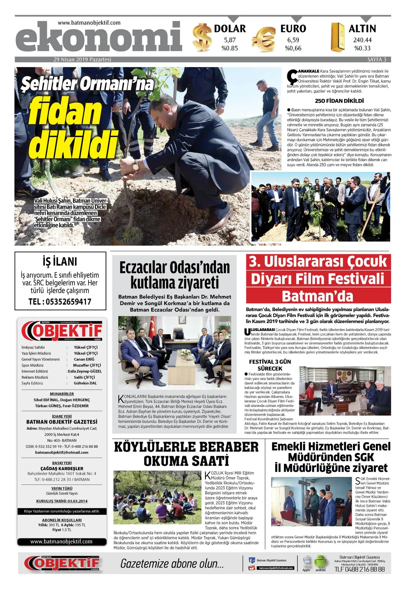 28.04.2019 tarihli sayı, 3. sayfa