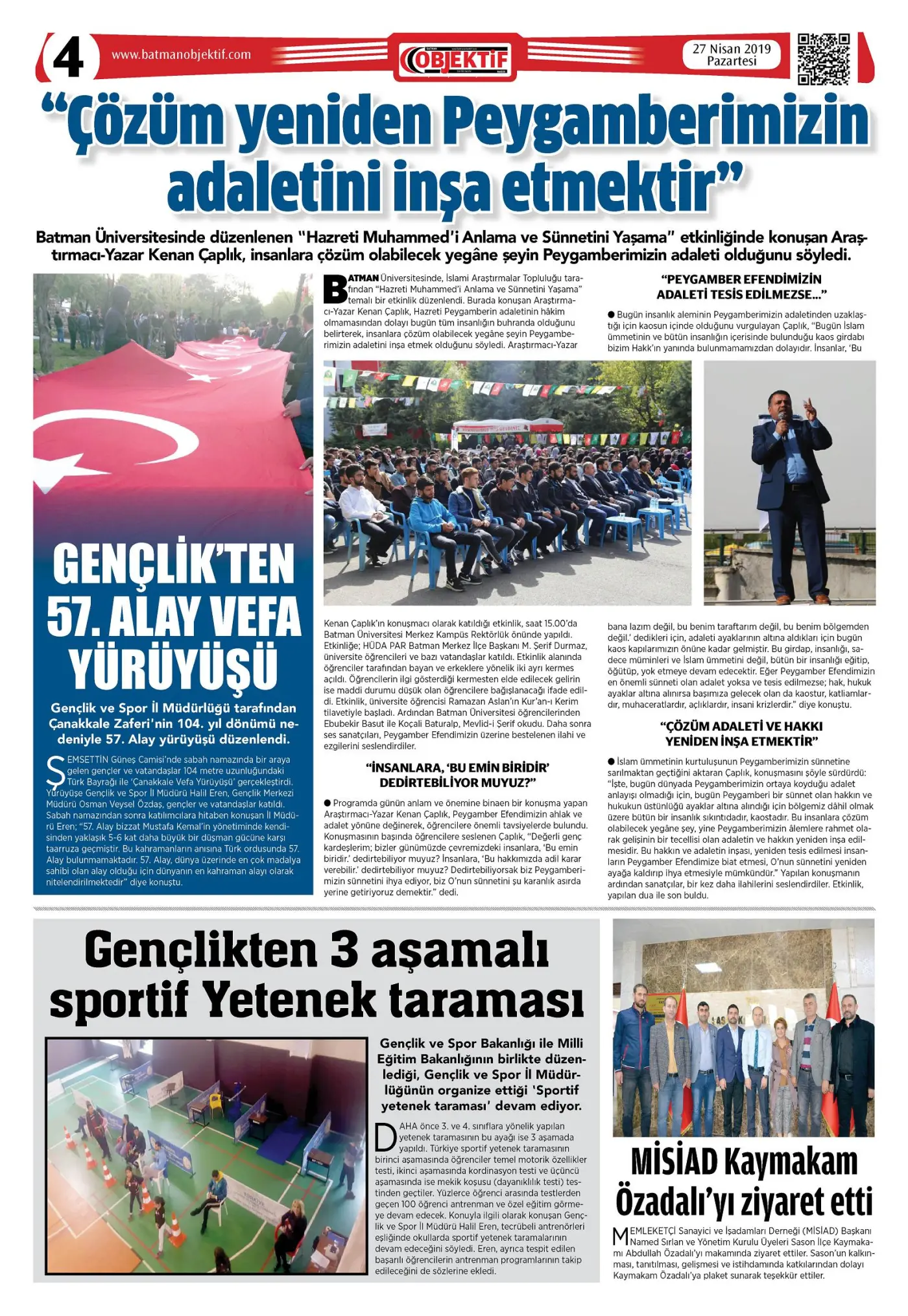 28.04.2019 tarihli sayı, 4. sayfa