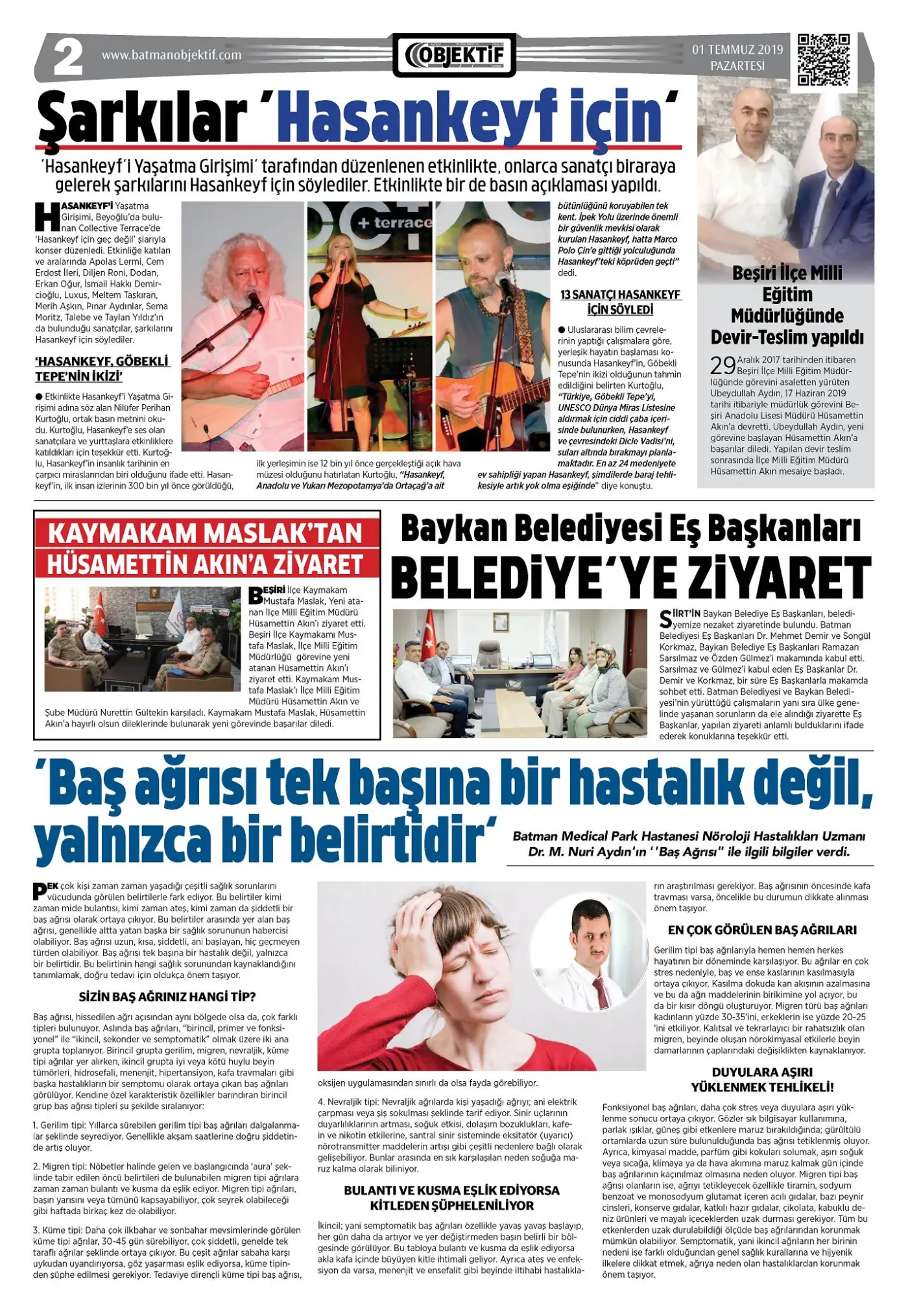 30.06.2019 tarihli sayı, 2. sayfa
