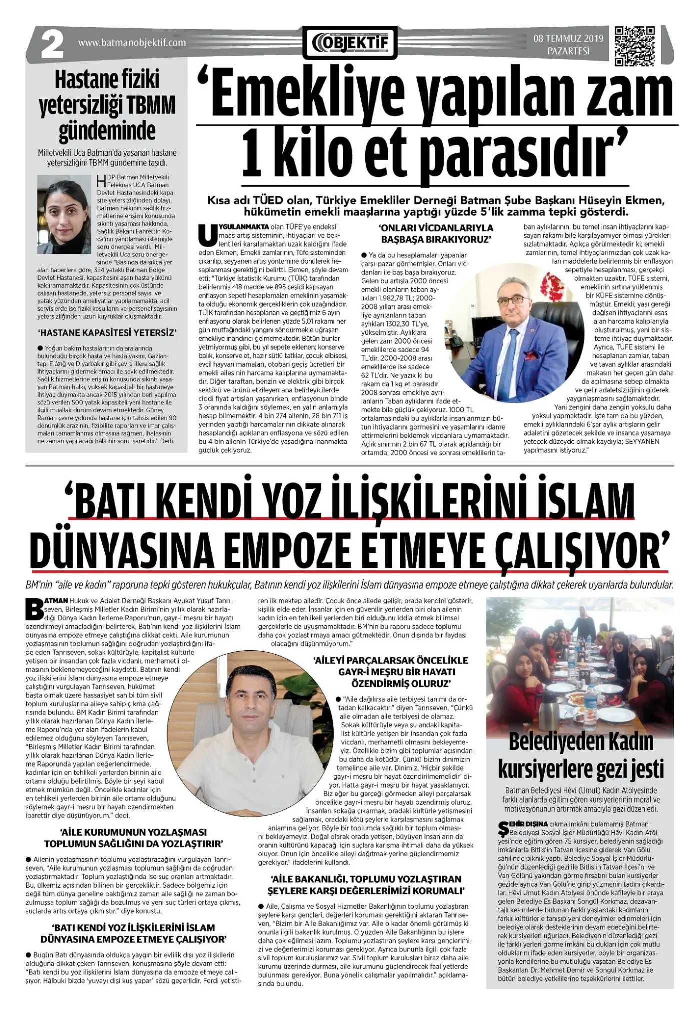 07.07.2019 tarihli sayı, 2. sayfa