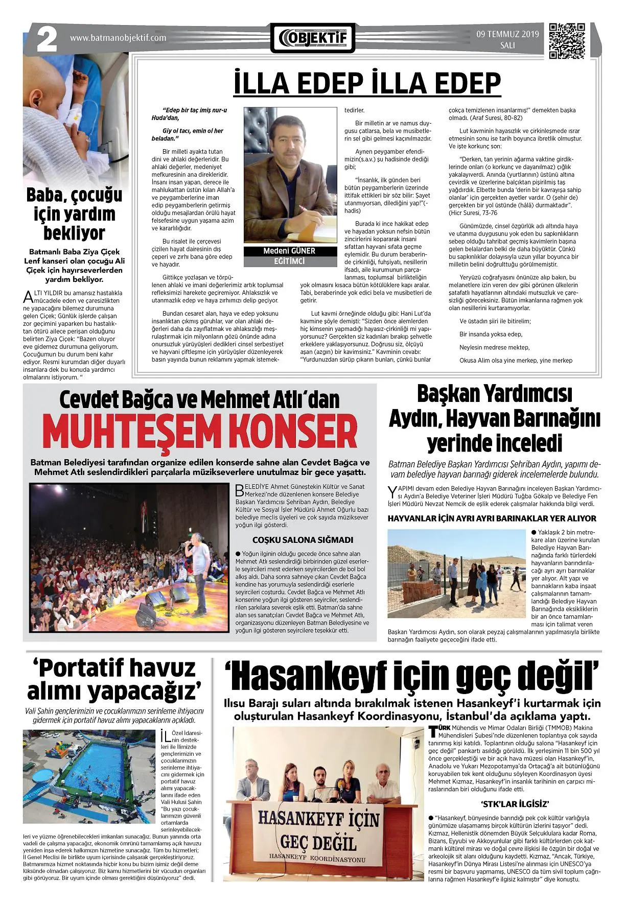 08.07.2019 tarihli sayı, 2. sayfa