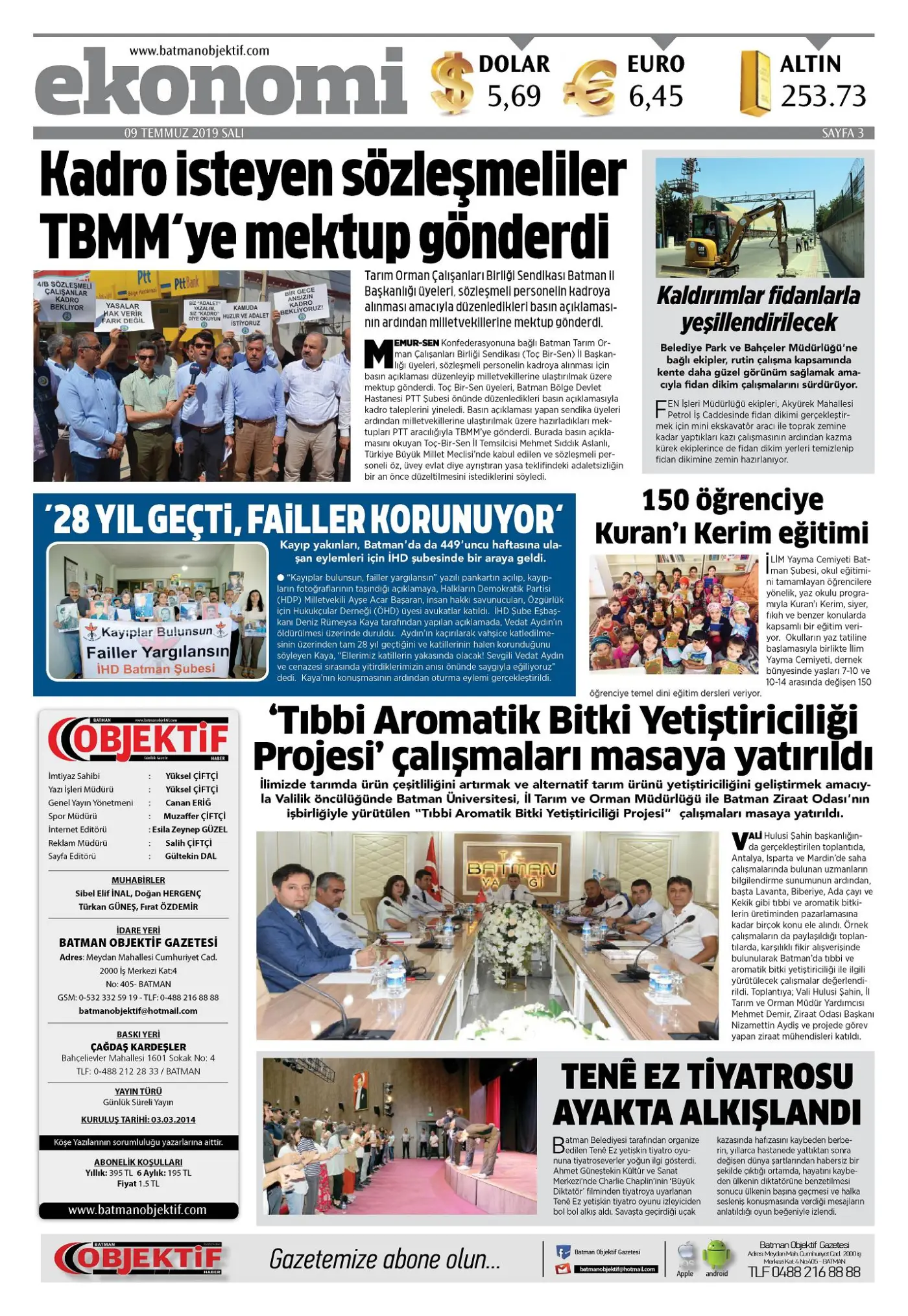 08.07.2019 tarihli sayı, 3. sayfa