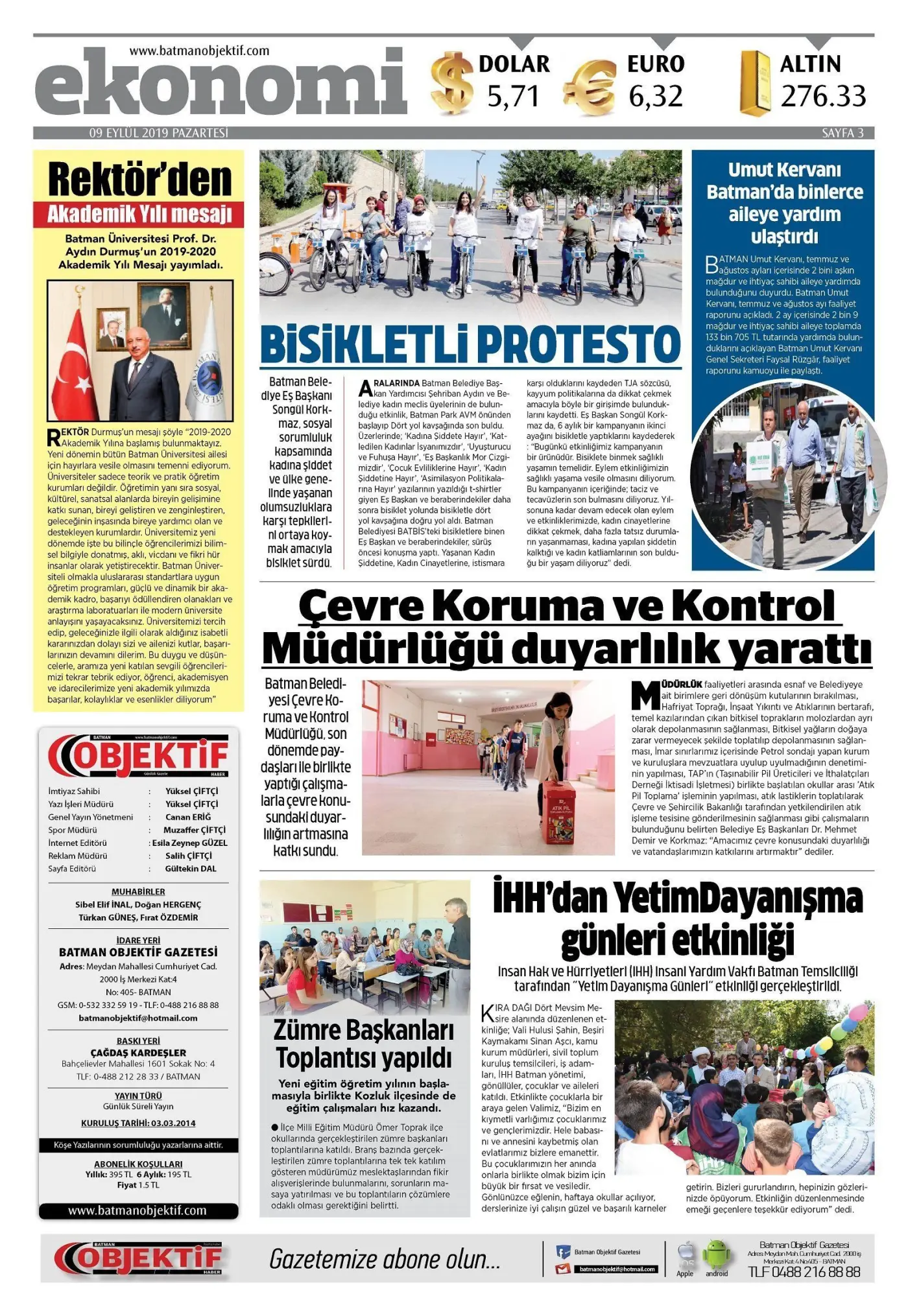 08.09.2019 tarihli sayı, 3. sayfa
