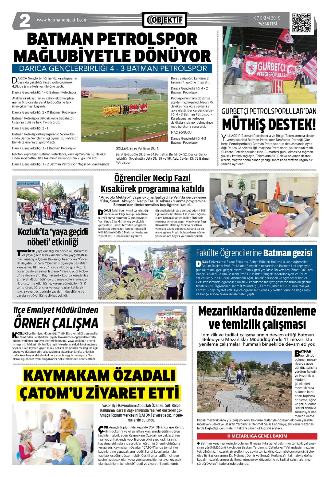 06.10.2019 tarihli sayı, 2. sayfa