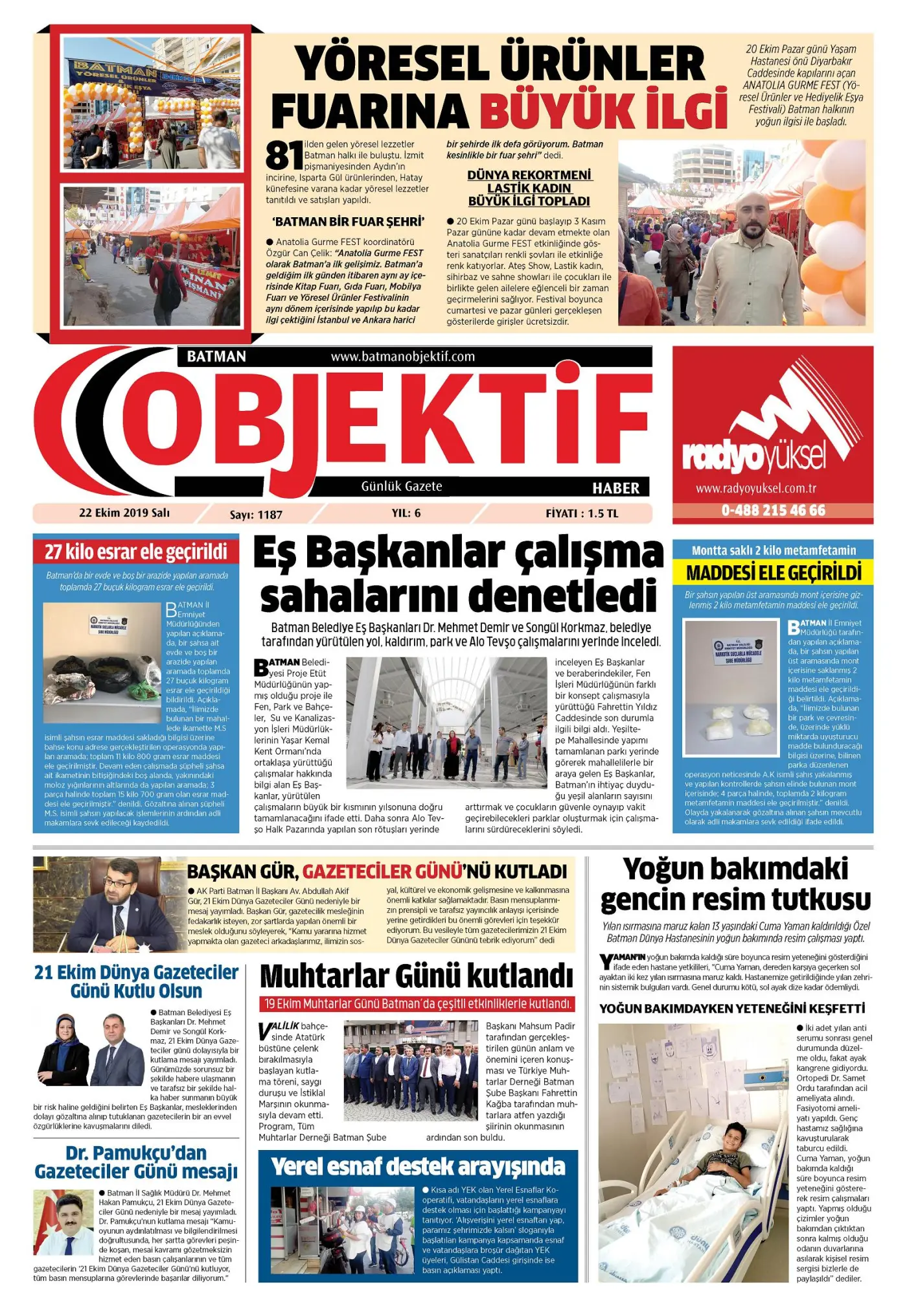 22.10.2019 tarihli sayı, 2. sayfa