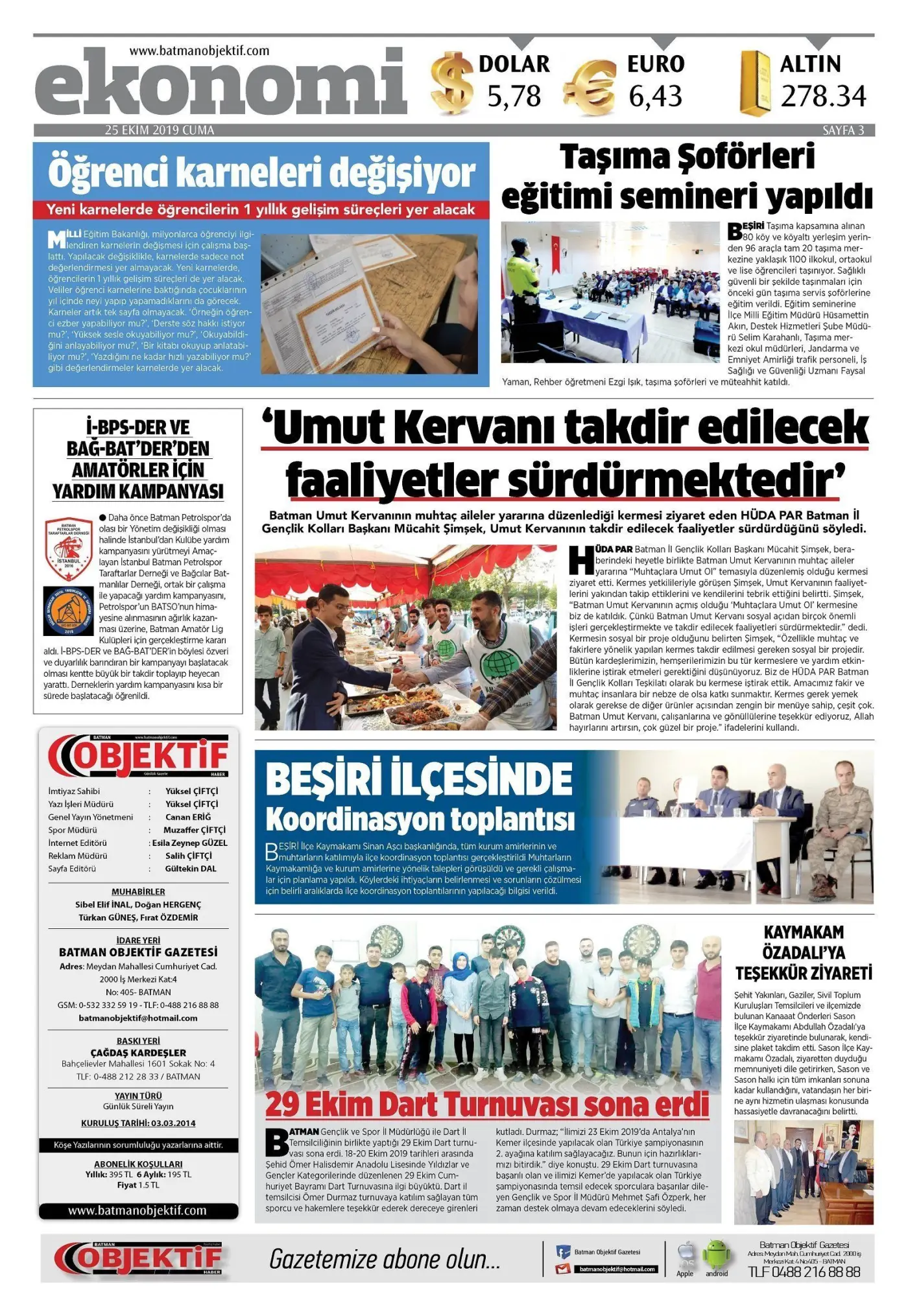 25.10.2019 tarihli sayı, 3. sayfa