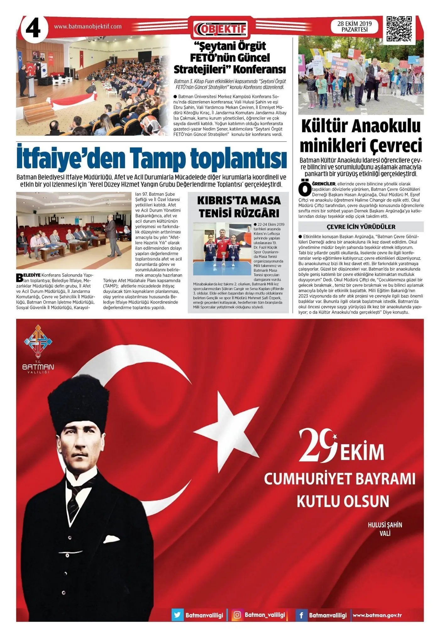 27.10.2019 tarihli sayı, 4. sayfa