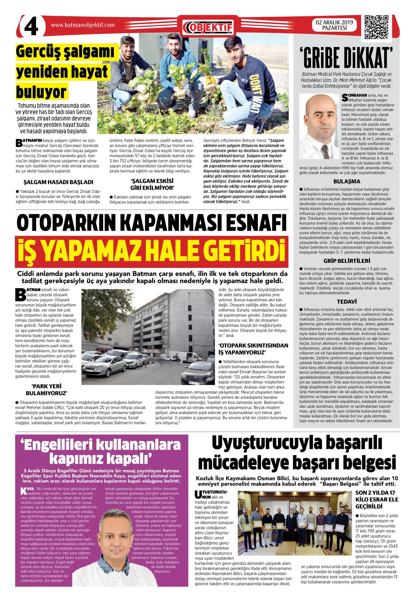 02.12.2019 tarihli sayı, 4. sayfa
