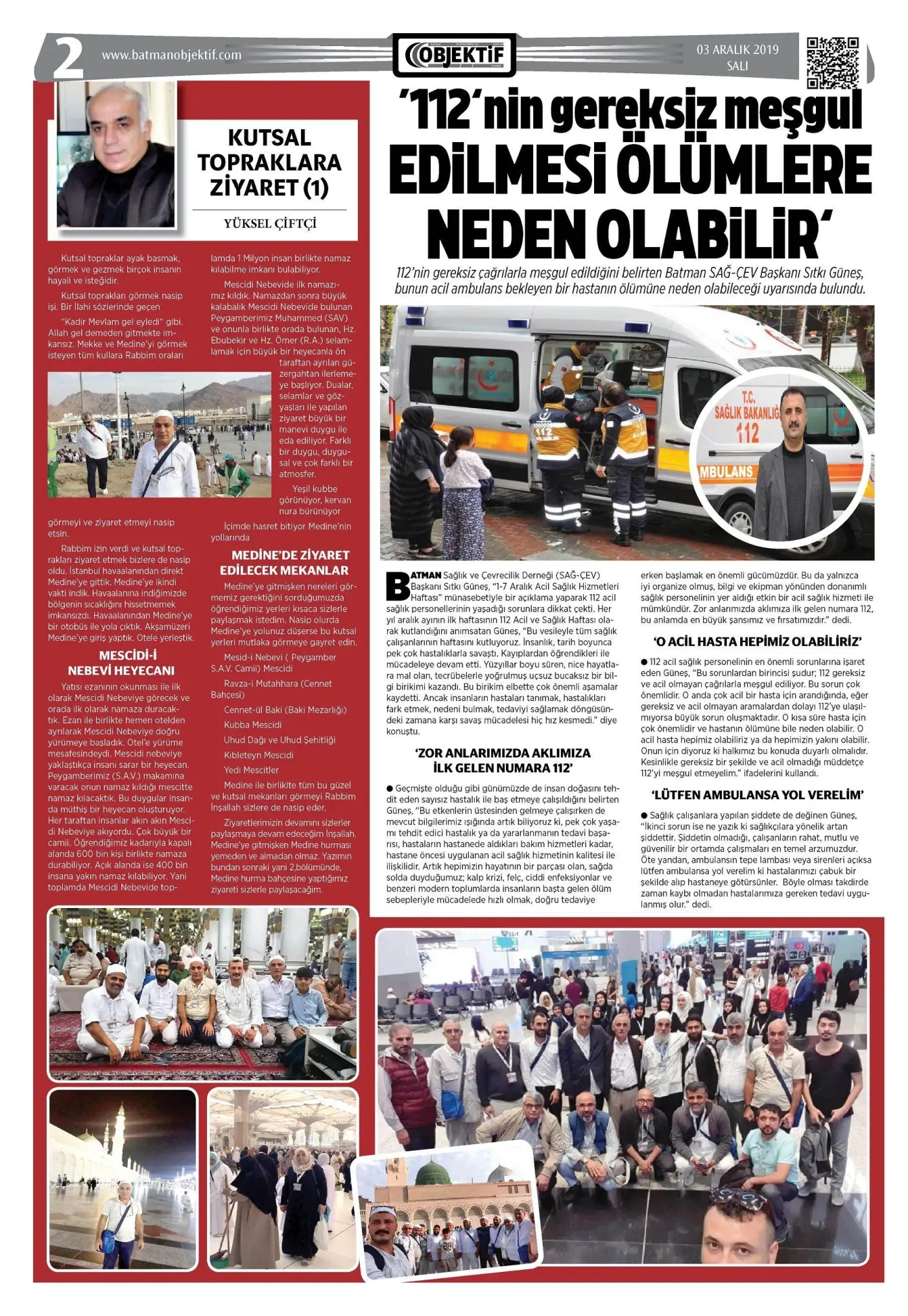03.12.2019 tarihli sayı, 2. sayfa