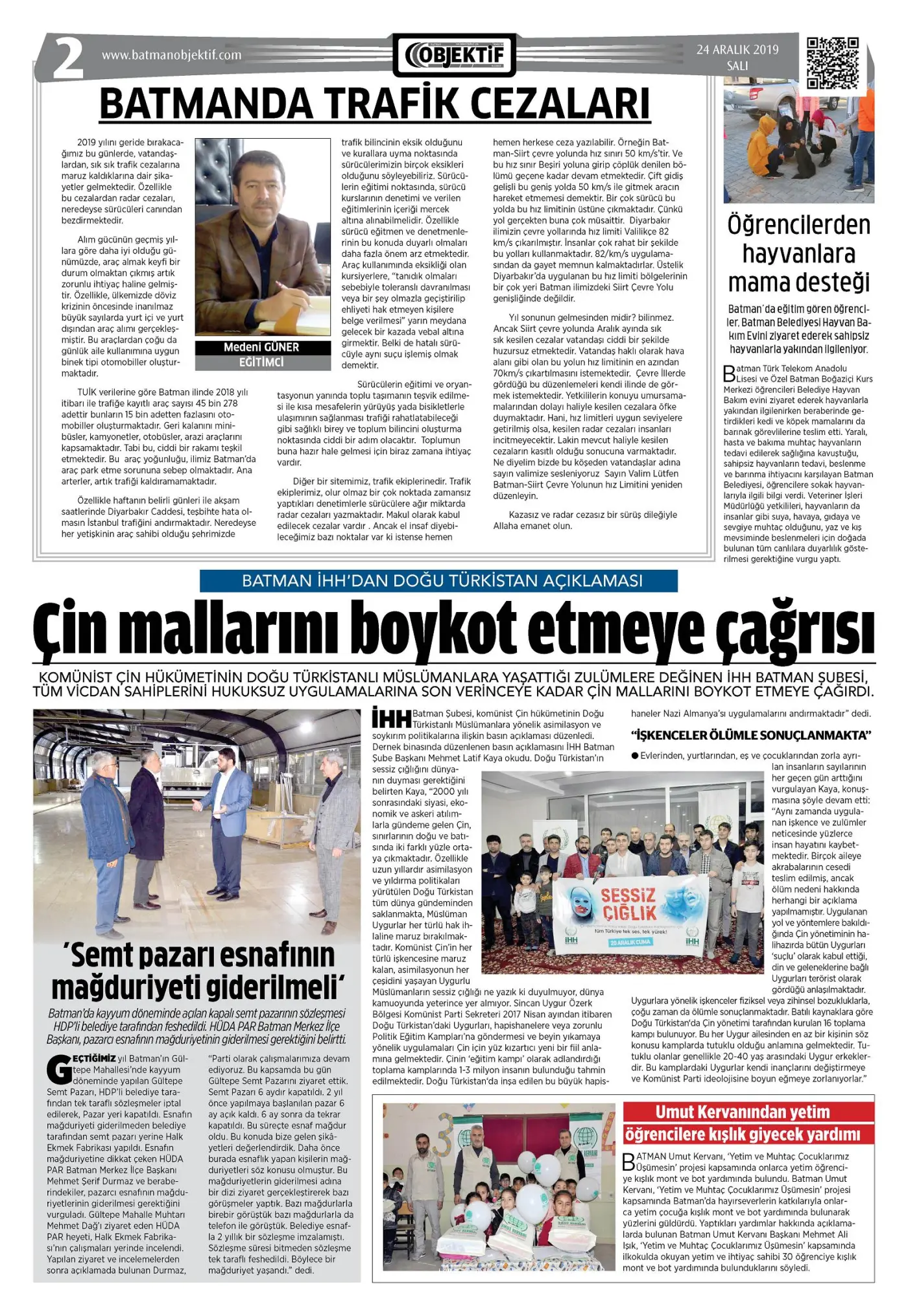 23.12.2019 tarihli sayı, 2. sayfa