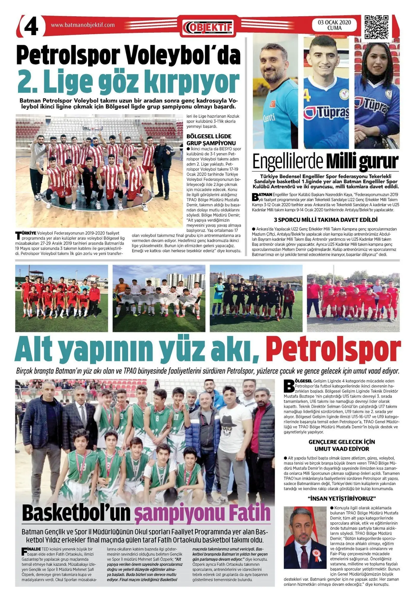 02.01.2020 tarihli sayı, 4. sayfa