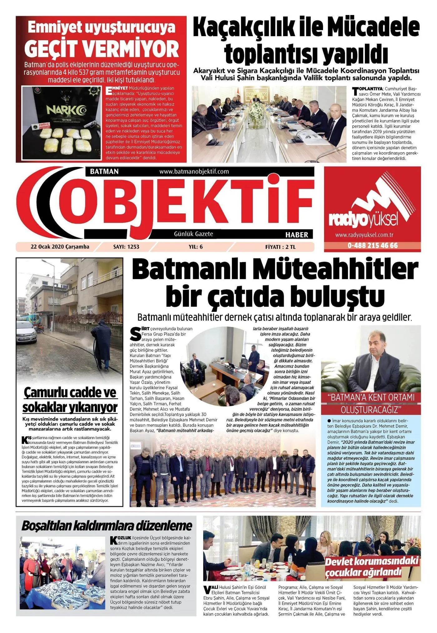 21.01.2020 tarihli sayı, 1. sayfa