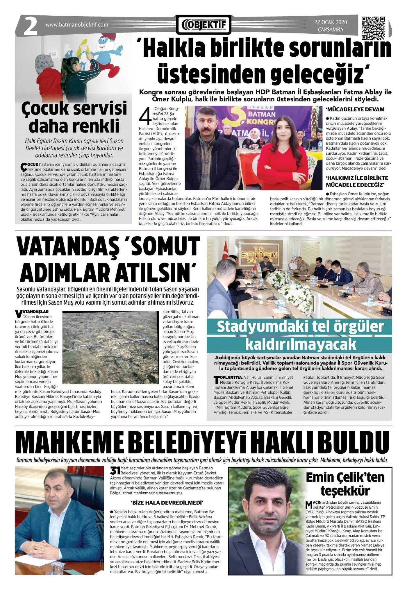 21.01.2020 tarihli sayı, 2. sayfa