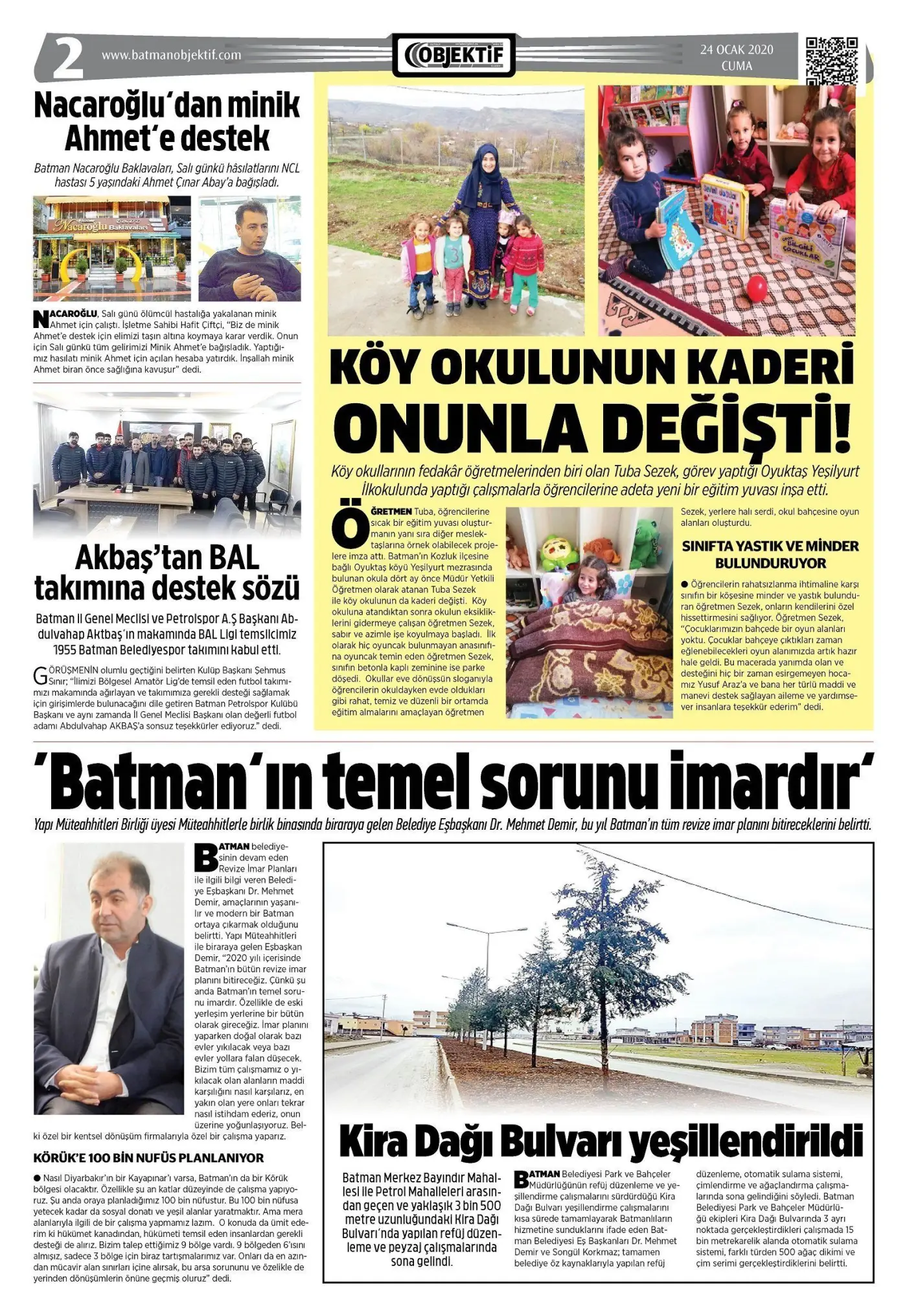23.01.2020 tarihli sayı, 2. sayfa