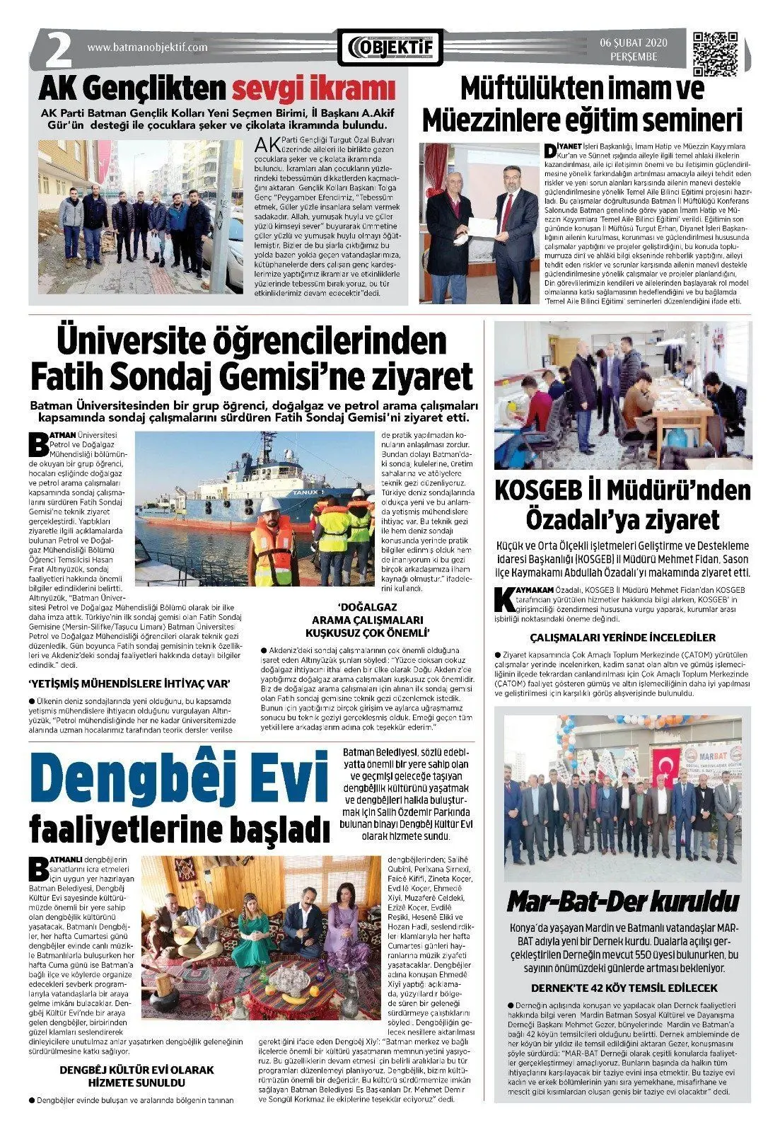 05.02.2020 tarihli sayı, 2. sayfa