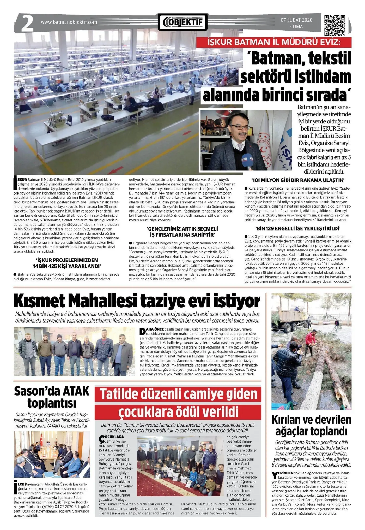 06.02.2020 tarihli sayı, 2. sayfa
