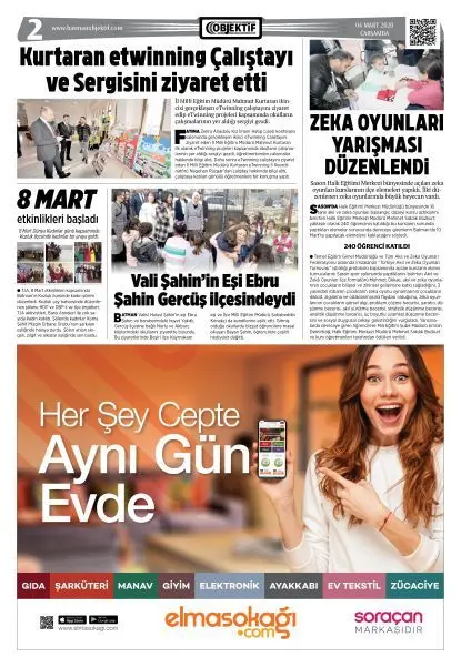 04.03.2020 tarihli sayı, 2. sayfa