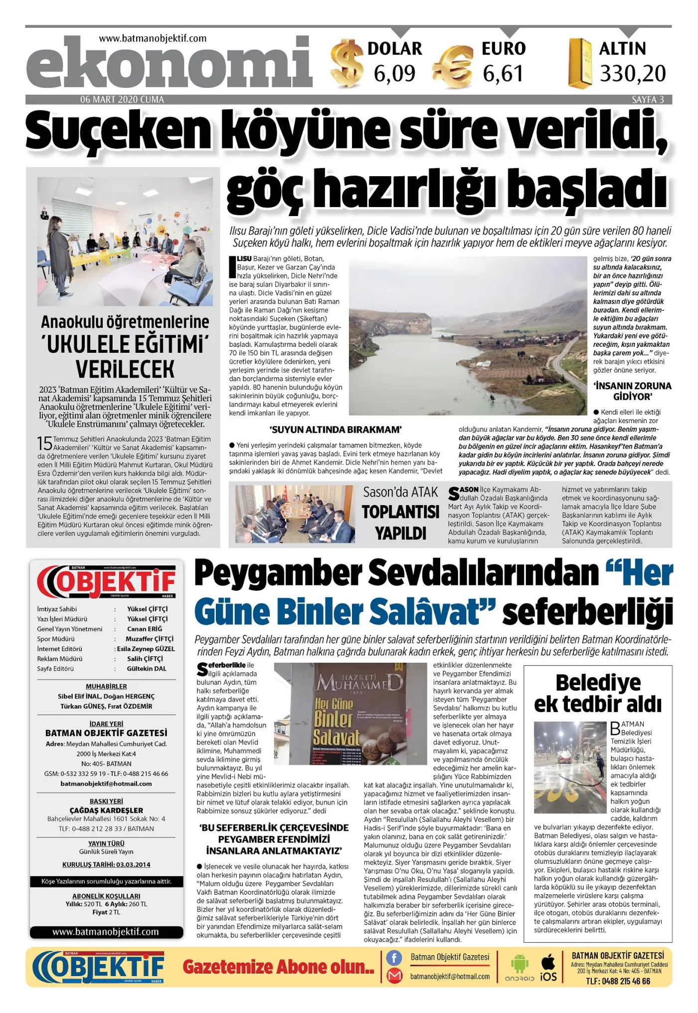 05.03.2020 tarihli sayı, 3. sayfa
