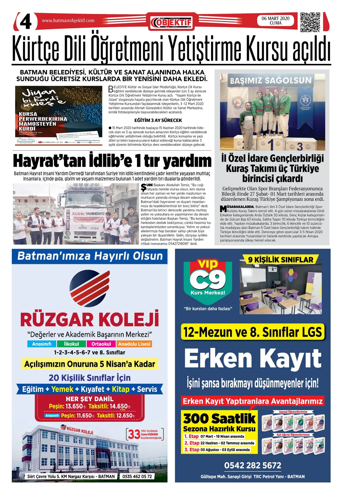 05.03.2020 tarihli sayı, 4. sayfa