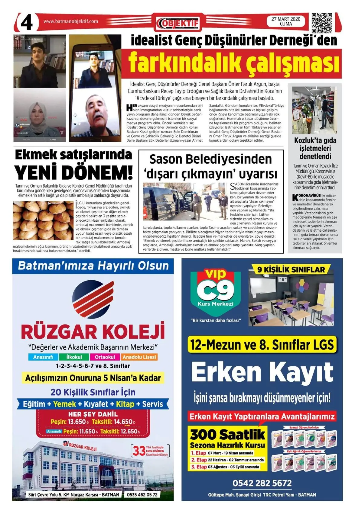 28.03.2020 tarihli sayı, 4. sayfa
