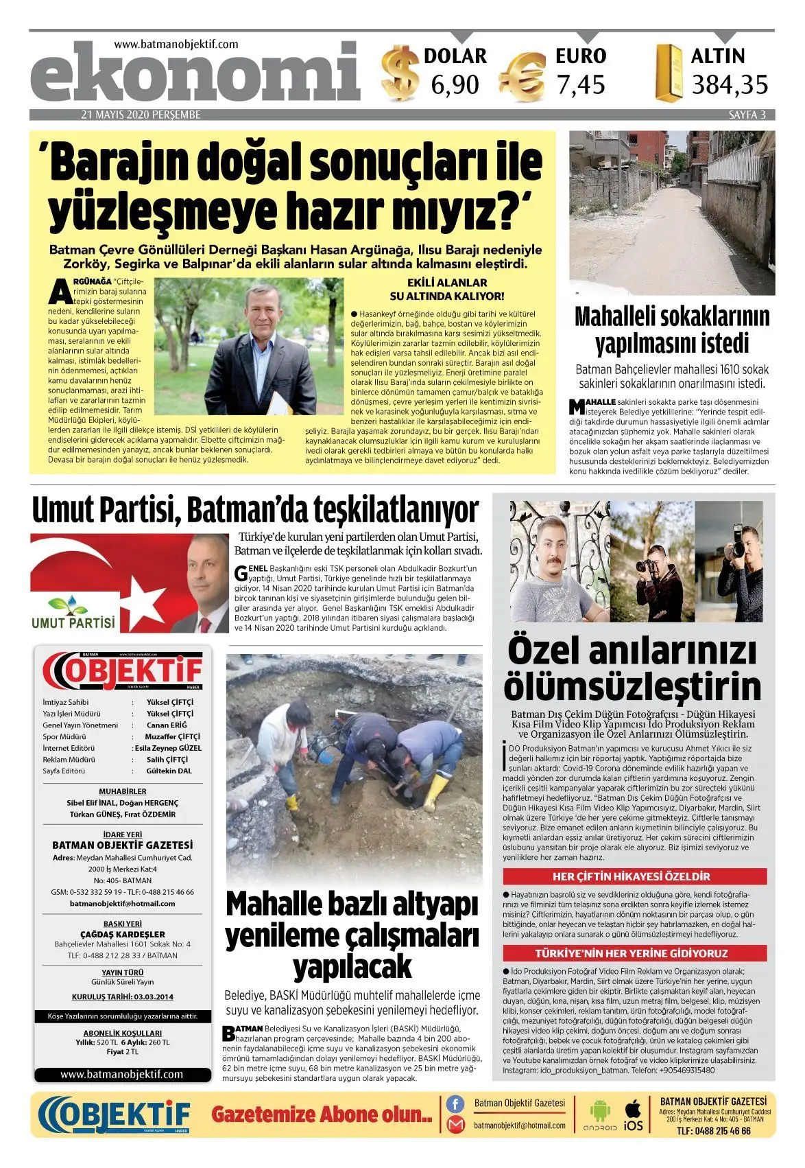 31.05.2020 tarihli sayı, 3. sayfa