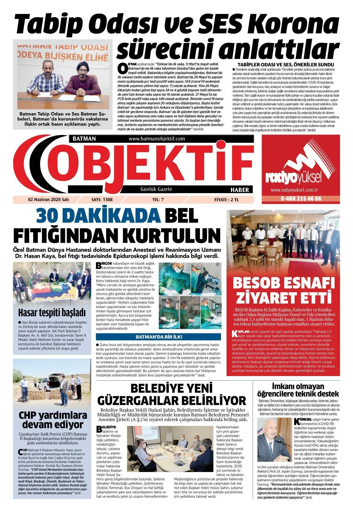 01.06.2020 tarihli sayı, 4. sayfa