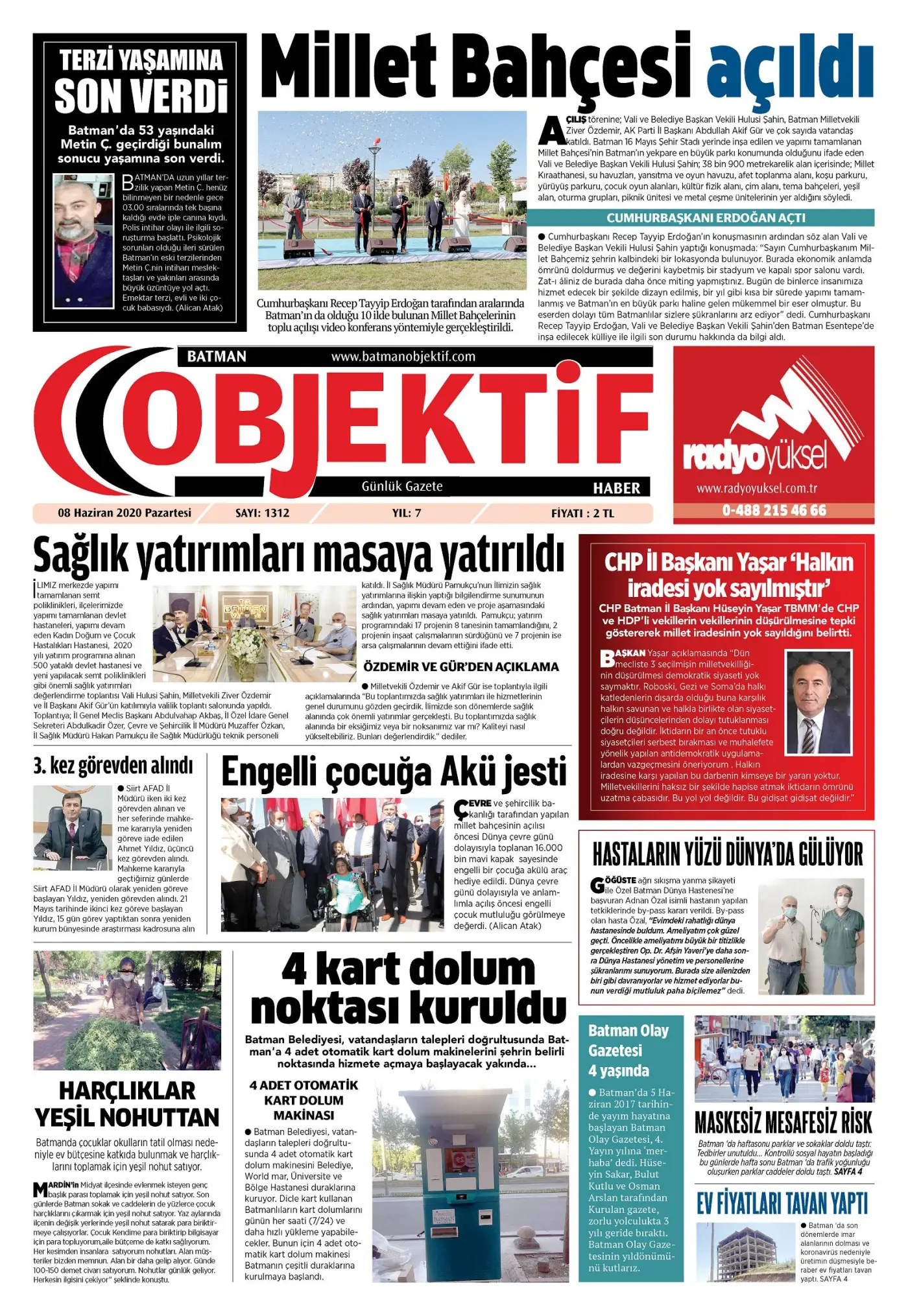 07.06.2020 tarihli sayı, 2. sayfa