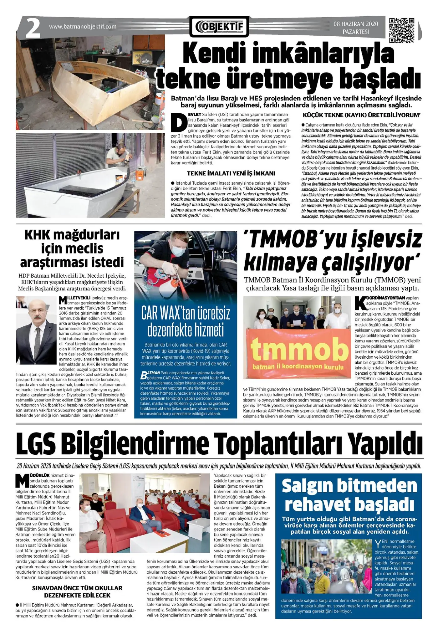 07.06.2020 tarihli sayı, 3. sayfa