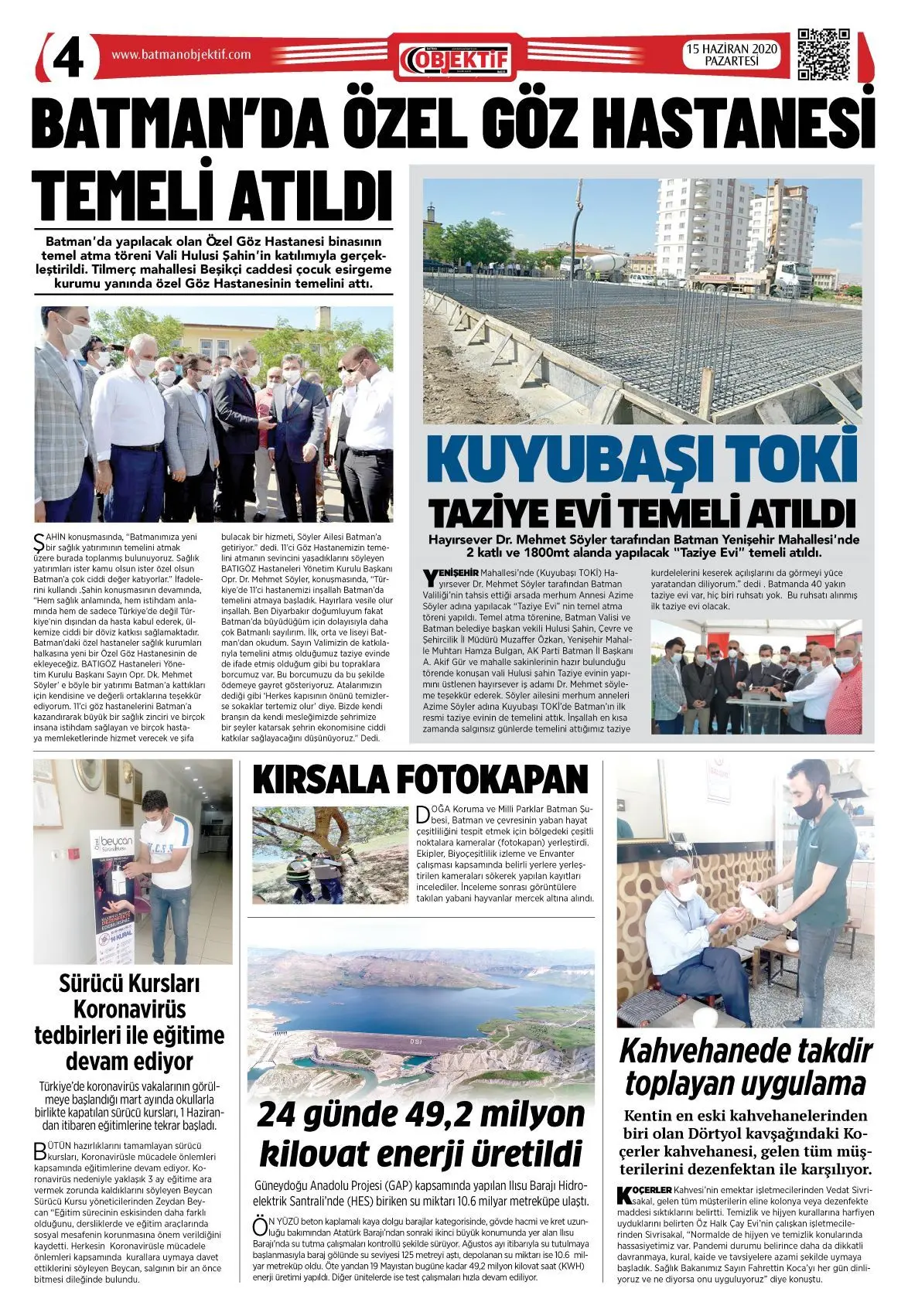 14.06.2020 tarihli sayı, 4. sayfa