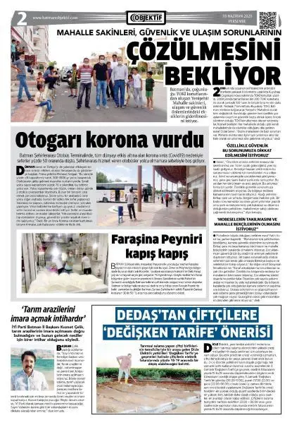 17.06.2020 tarihli sayı, 2. sayfa