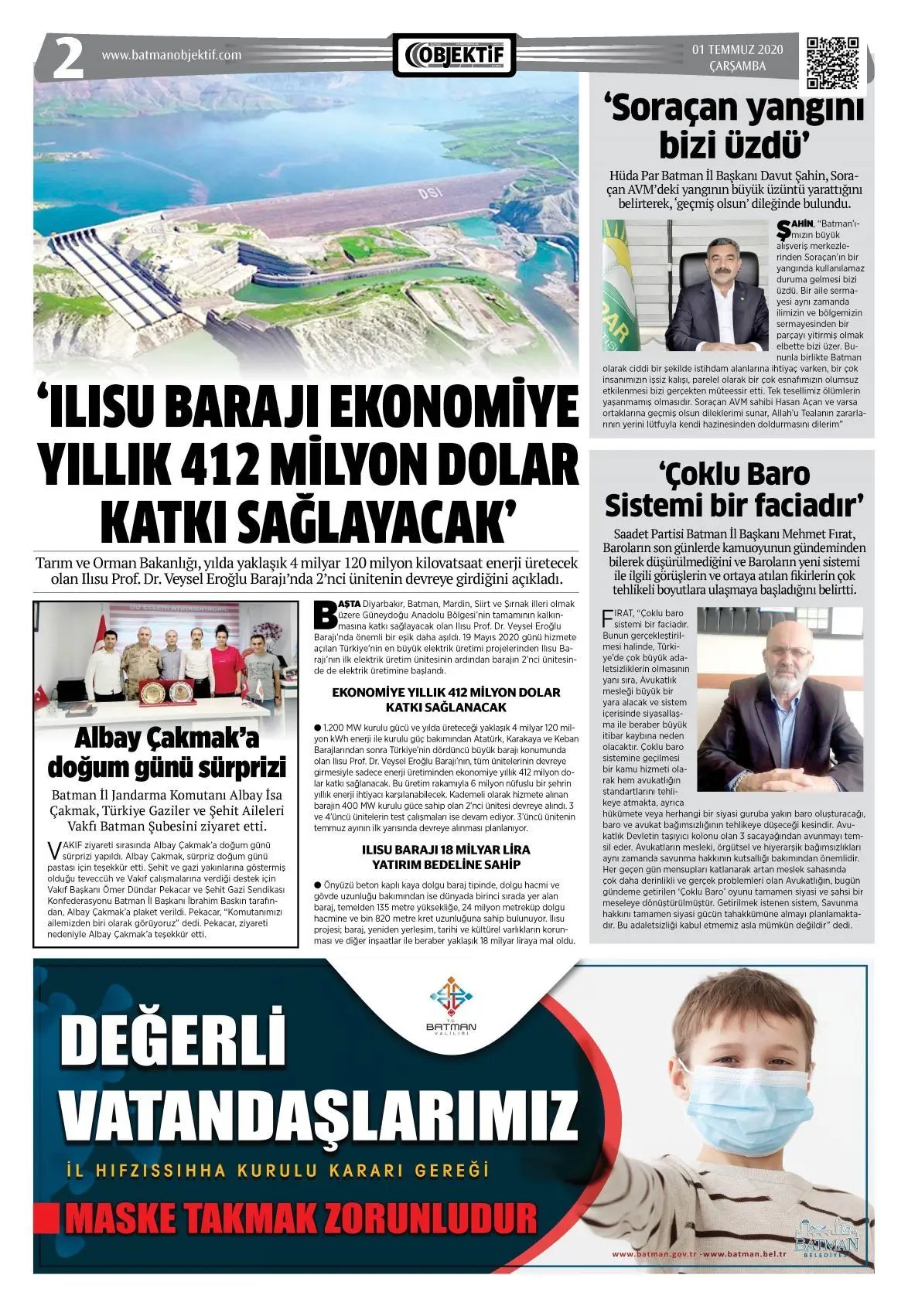 30.06.2020 tarihli sayı, 2. sayfa