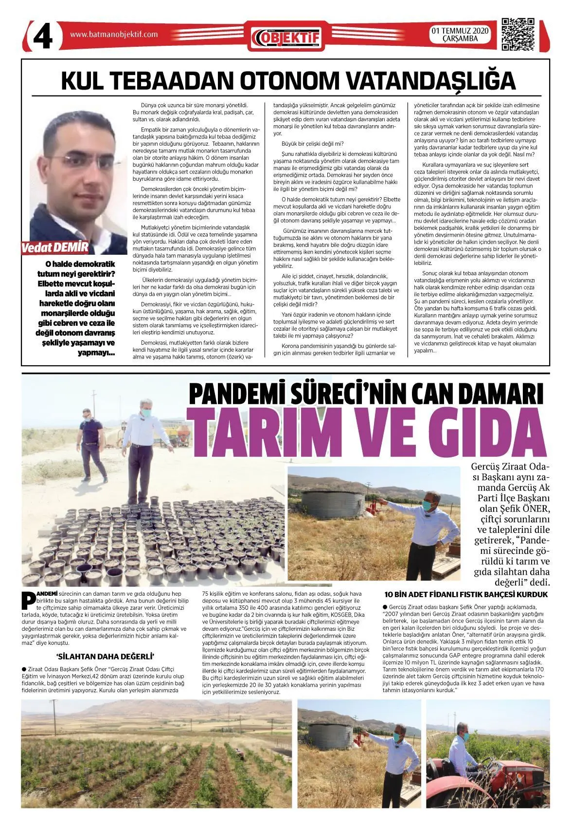 30.06.2020 tarihli sayı, 4. sayfa