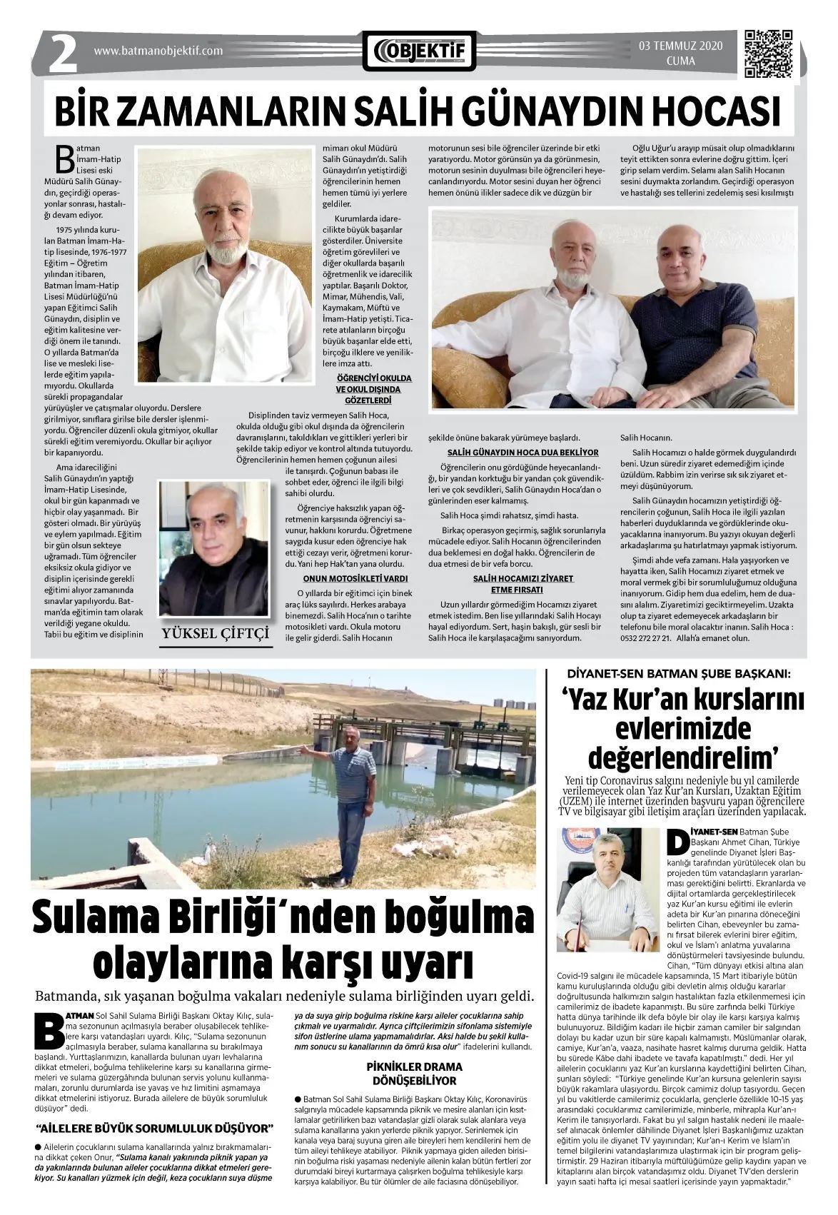 05.07.2020 tarihli sayı, 2. sayfa