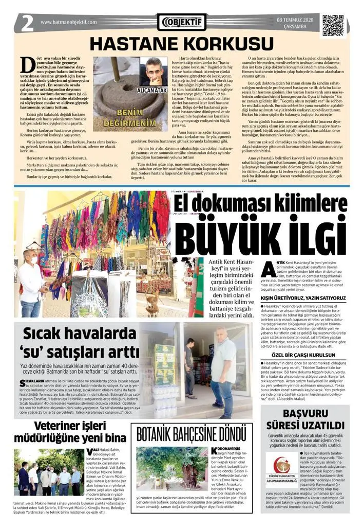 07.07.2020 tarihli sayı, 2. sayfa