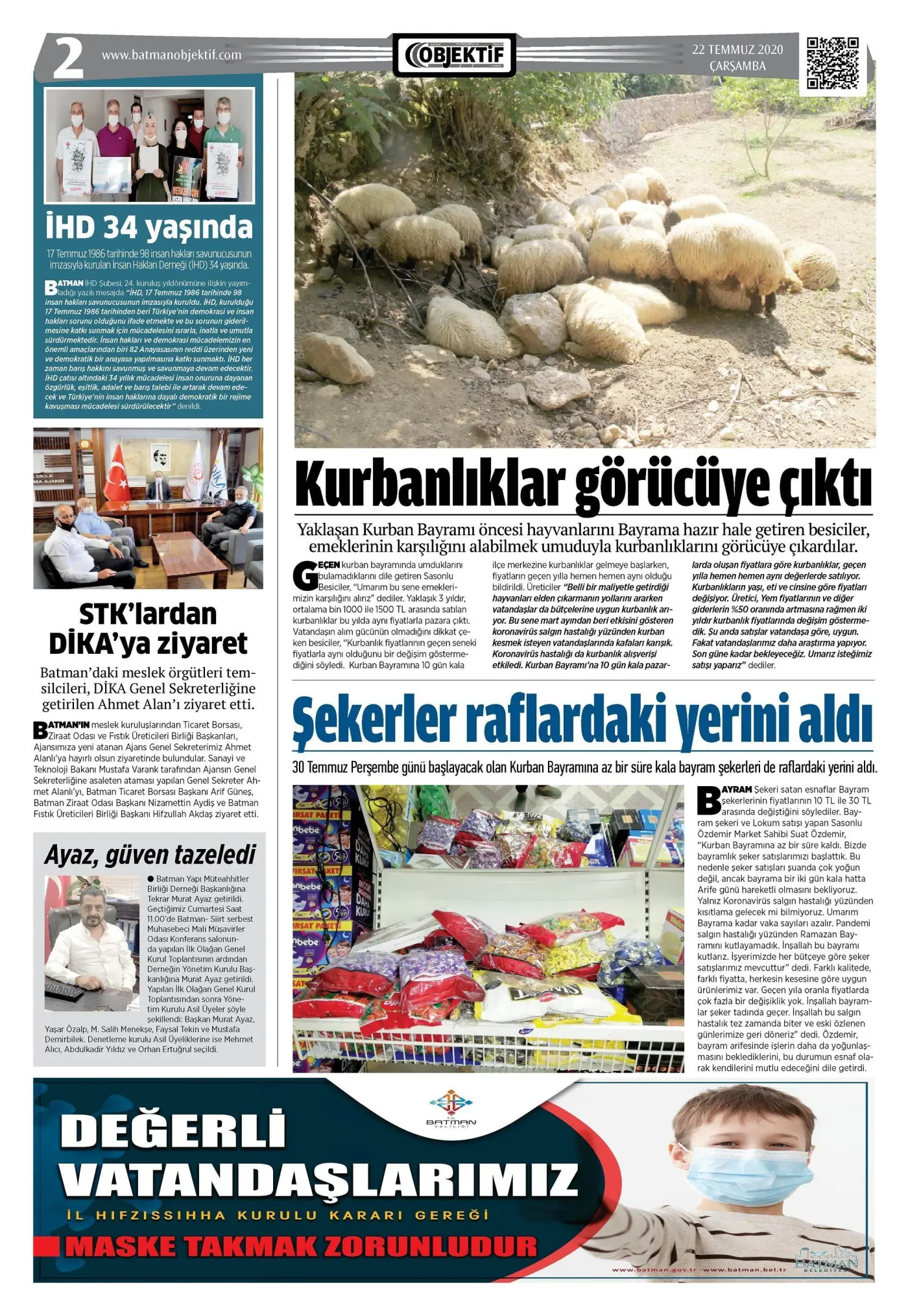 21.07.2020 tarihli sayı, 3. sayfa