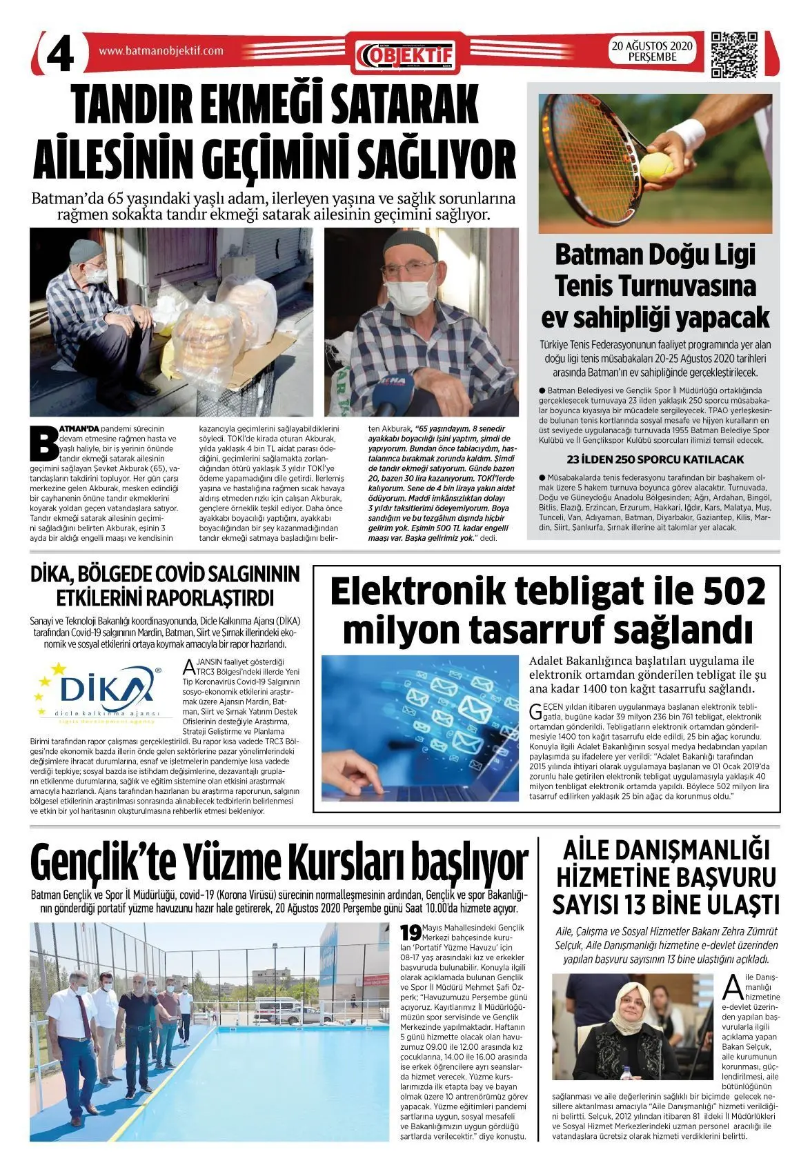 19.08.2020 tarihli sayı, 4. sayfa