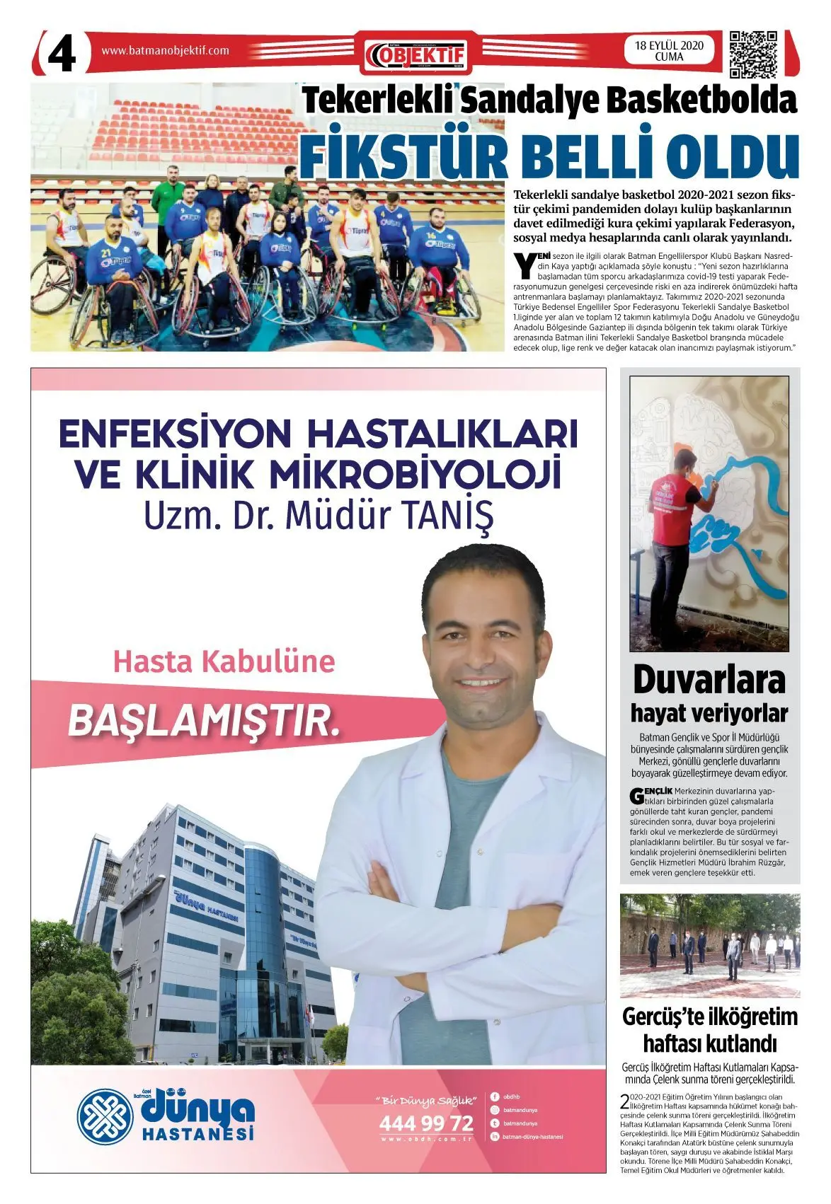 17.09.2020 tarihli sayı, 4. sayfa