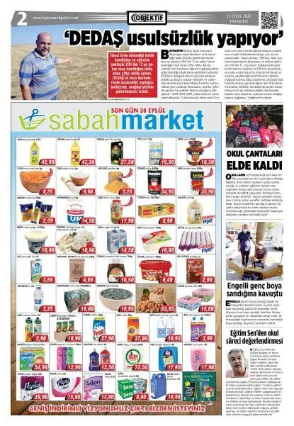 21.09.2020 tarihli sayı, 2. sayfa