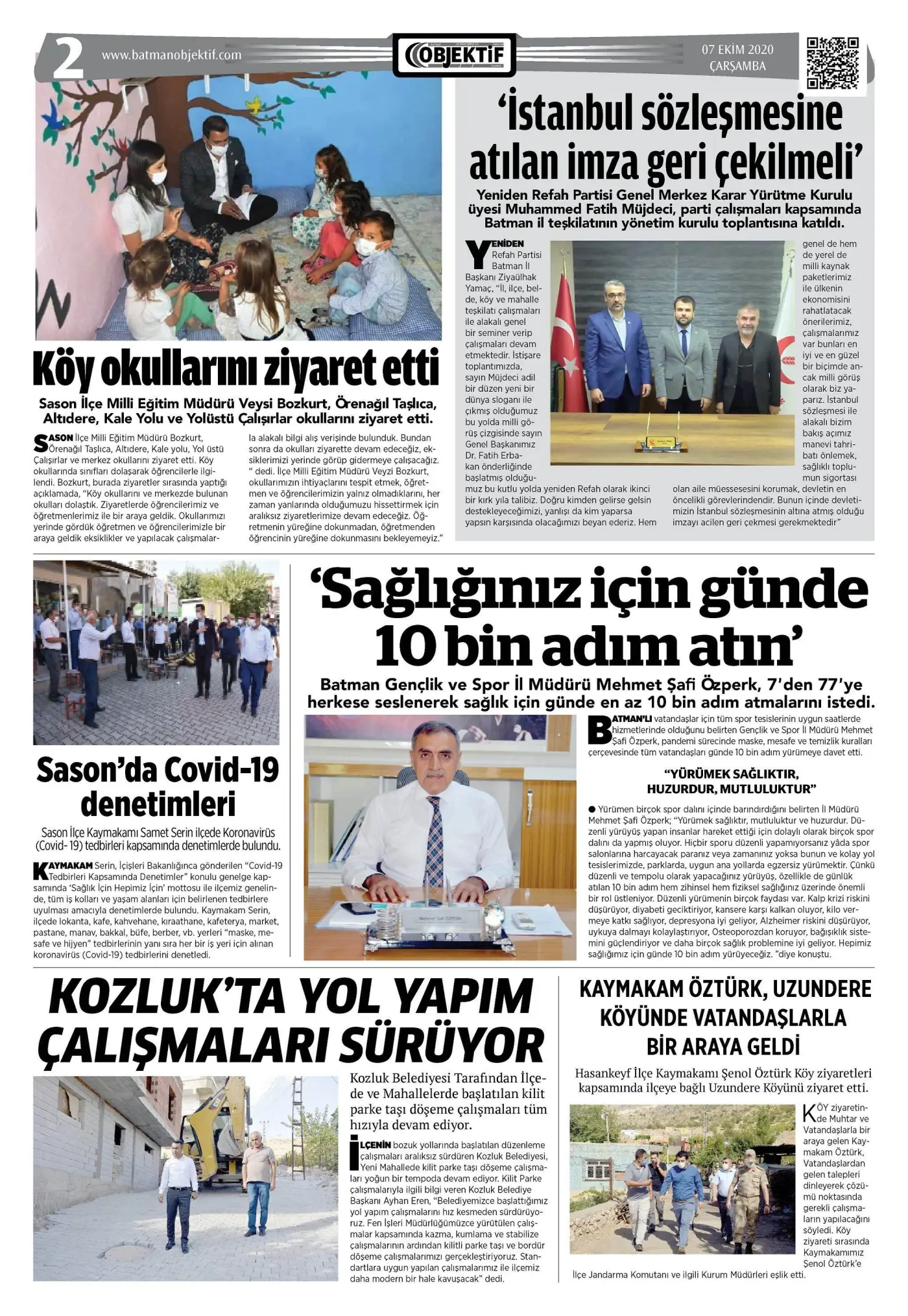 07.10.2020 tarihli sayı, 2. sayfa