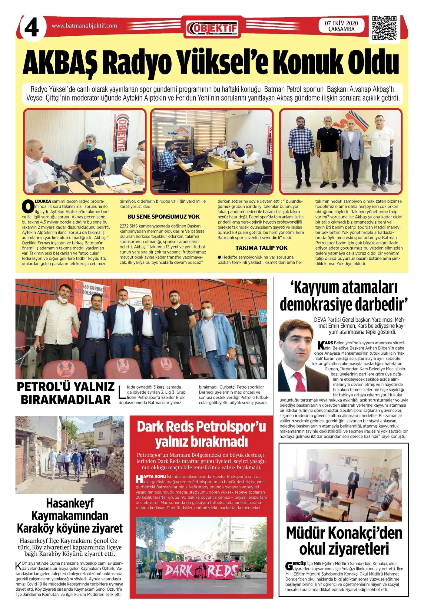 07.10.2020 tarihli sayı, 4. sayfa